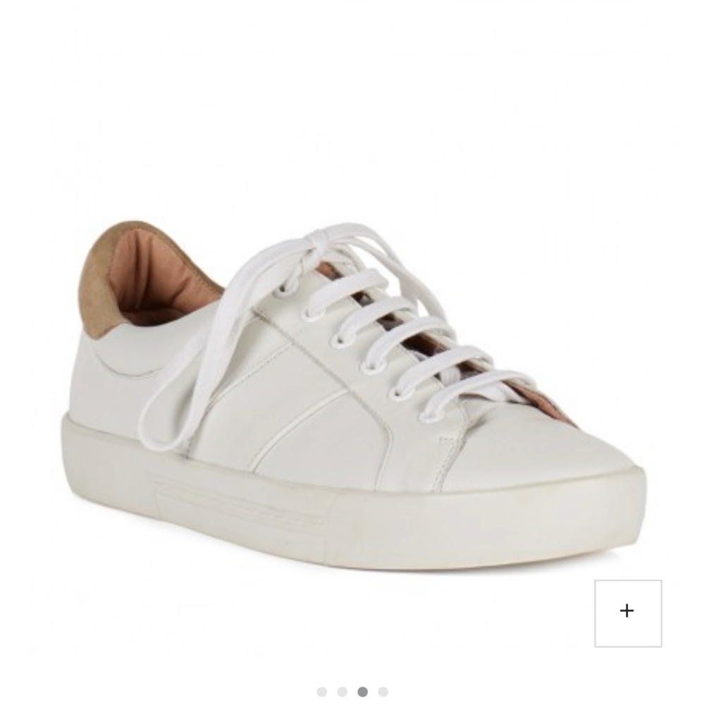 Joie Dakota Sneaker. White Leather Size 38.5